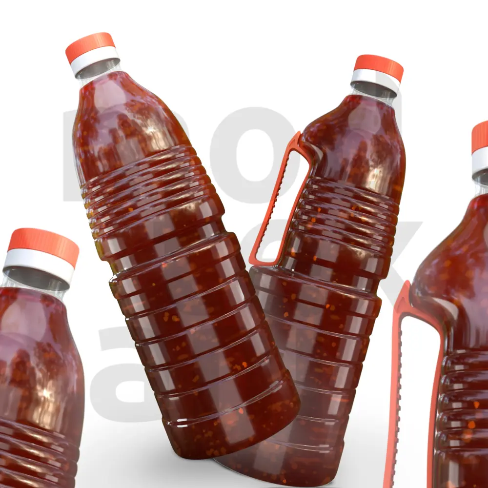 Бутылка с соусом